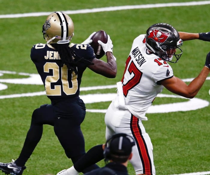 Janoris Jenkins intercepts Brady